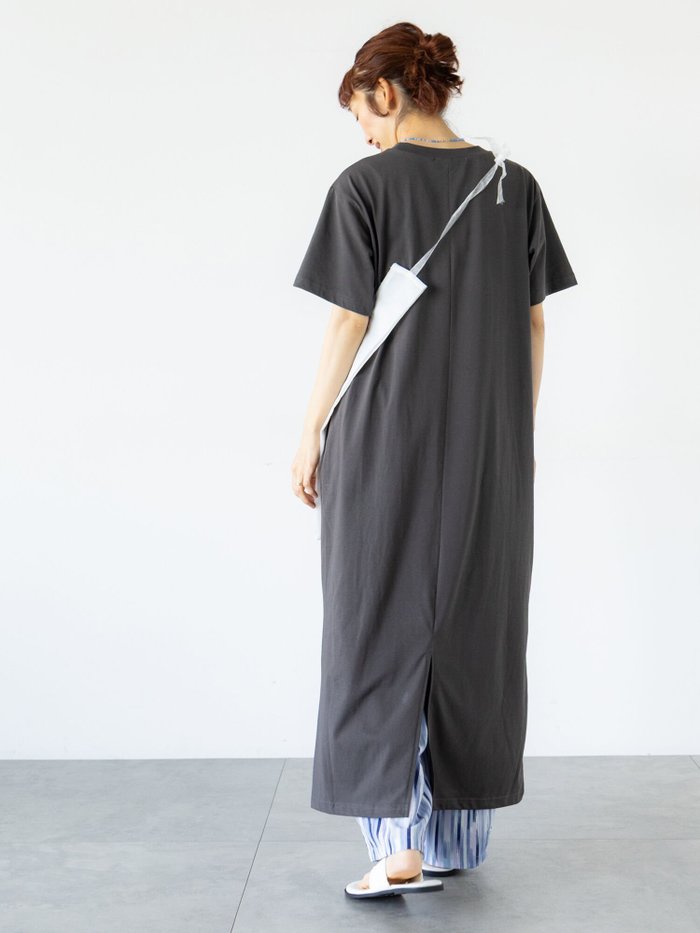 【テチチ/Te chichi】の半袖カットワンピース インテリア・キッズ・メンズ・レディースファッション・服の通販 founy(ファニー) https://founy.com/ ファッション Fashion レディースファッション Fashion for Women ワンピース Dresses おすすめ Recommended / Our Picks シンプル Simple, Minimal ベーシック Basic, Essential ポケット Pocket, Pocket Detail 半袖 Short Sleeve, Half Sleeve |ID: prp329100004681876 ipo3291000000033813938