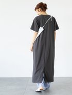 【テチチ/Te chichi】の半袖カットワンピース チャコールグレー|ID: prp329100004681876 ipo3291000000033813939