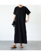 【テチチ/Te chichi】の半袖カットワンピース ブラック|ID: prp329100004681876 ipo3291000000033813942
