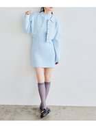 【リリーブラウン/Lily Brown】のハイネックミニニットワンピース BLU[086]|ID: prp329100004681898 ipo3291000000033814056