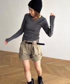 【キャナルジーン/CANAL JEAN】のEl mar コットンレーヨンラウンドロングTシャツ 人気、トレンドファッション・服の通販 founy(ファニー) ファッション Fashion レディースファッション Fashion for Women トップス・カットソー Cut & Sew Tops シャツ・ブラウス・オフィスカジュアル Elegant Blouses & Button-Ups ロングTシャツ・Tシャツ Longline T-Shirts & Tees インナー Innerwear シンプル Simple, Minimal フィット Fit, Slim Fit ロング Long, Long-Length thumbnail チャコールグレー|ID: prp329100004681921 ipo3291000000033814206