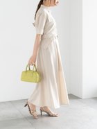 【テチチ/Te chichi】の麻調Wポケットシャツワンピース ベージュ|ID: prp329100004681930 ipo3291000000033814248