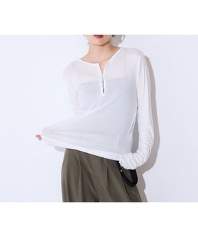 【ジーナシス/JEANASiS】のセミシアーリブホックキーネックLS 人気、トレンドファッション・服の通販 founy(ファニー) ファッション Fashion レディースファッション Fashion for Women アクセサリー Fashion Accessories インナー Innerwear カーディガン Cardigan, Knitwear シンプル Simple, Minimal ジャケット Jacket, Outerwear トレンド Trend, Trending Now フィット Fit, Slim Fit ベーシック Basic, Essential ラウンド Round, Round Neck おすすめ Recommended / Our Picks |ID:prp329100004681934