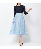 【ミッシュマッシュ/MISCH MASCH】の【2024春夏新作】ぼかしフラワーチュールワンピース/MM417416 ブルー|ID: prp329100004681960 ipo3291000000033814405