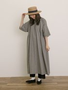 【サマンサモスモス/Samansa Mos2】の【S/Mサイズ】襟ぐり小レース2WAYワンピース チャコールグレー|ID: prp329100004681972 ipo3291000000033814453