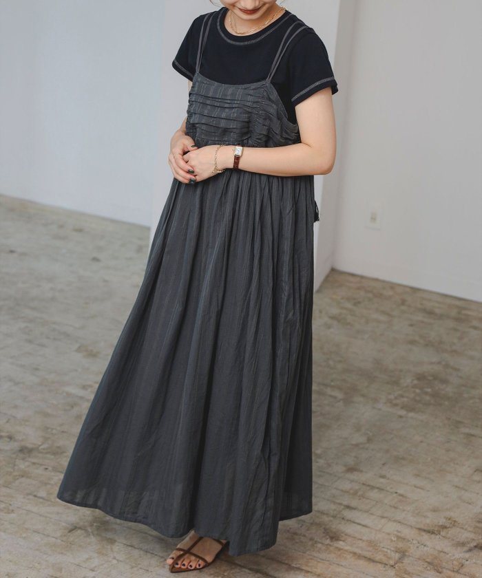 【ビーミングライフストアバイビームス/B:MING LIFE STORE by BEAMS】のインド ストライプ キャミ ワンピース(S~M) 25SS 夏まで使える リゾート 旅行 きれいめ おでかけ 体型カバー リラックス インテリア・キッズ・メンズ・レディースファッション・服の通販 founy(ファニー) https://founy.com/ ファッション Fashion レディースファッション Fashion for Women ワンピース Dresses キャミソールワンピース Camisole Dresses インド Indian Textile キャミ Camisole, Cami Top ギャザー Gathered, Ruffled サンダル Sandals, Summer Shoes ストライプ Stripe, Striped Pattern タッセル Tassel, Fringe リゾート Resort, Vacation Style リラックス Relax, Relaxed Fit おすすめ Recommended / Our Picks 夏 Summer 旅行 Travel 2025年 2025 2025春夏・S/S Spring/Summer 2025 SS25 |ID: prp329100004681977 ipo3291000000033814468