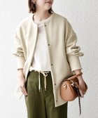 【シップス フォー ウィメン/SHIPS】の【WEB限定】SHIPS any 洗濯機可能 ダンボール コクーン ノーカラー コート 人気、トレンドファッション・服の通販 founy(ファニー) ファッション Fashion レディースファッション Fashion for Women アウター Coat / Outerwear Collection コート・ロングコート・ピーコート Long Coats, Peacoats & More 洗える Machine Washable カフス Cuff Design コクーン Cocoon, Cocoon Silhouette スウェット / スエット Sweatshirt, Sweatwear ストール Stole, Wrap スリーブ Sleeve, Long Sleeve / Short Sleeve デニム Denim, Jeans Material 羽織 Haori, Light Jacket マフラー Scarf, Muffler 2025年 2025 2025-2026秋冬・A/W Autumn/Winter 2025–26 AW25–26 thumbnail ベージュ|ID: prp329100004681999 ipo3291000000035020191