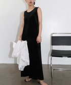 【アンドミー/andme】のベロア ロング キャミ ワンピース 人気、トレンドファッション・服の通販 founy(ファニー) ファッション Fashion レディースファッション Fashion for Women ワンピース Dresses キャミソールワンピース Camisole Dresses おすすめ Recommended / Our Picks キャミ Camisole, Cami Top タンク Tank Top, Sleeveless Top トレンド Trend, Trending Now バランス Balance, Style Balance ベロア Velour, Soft Velvet ポケット Pocket, Pocket Detail ロング Long, Long-Length 楽ちん Easy Fit, Comfortable thumbnail ブラック|ID: prp329100004682050 ipo3291000000033814816