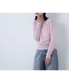 【ナチュラル ビューティー ベーシック/NATURAL BEAUTY BASIC】のシアーカットソーシリーズ ハイネック ピンク|ID: prp329100004682063 ipo3291000000034650242