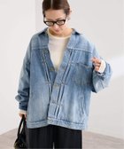 【フレームワーク/FRAMeWORK】の≪追加≫エクストララージデニムジャケット 2 人気、トレンドファッション・服の通販 founy(ファニー) ファッション Fashion レディースファッション Fashion for Women アウター Coat / Outerwear Collection レディースジャケット・軽アウター Jackets デニムジャケット / カジュアルアウター Denim Jackets おすすめ Recommended / Our Picks ジャケット Jacket, Outerwear スタイリッシュ Stylish, Fashionable デニム Denim, Jeans Material バランス Balance, Style Balance ワイド Wide, Wide Fit ヴィンテージ Vintage Style 再入荷 Restock / Back in Stock thumbnail ブルー A|ID: prp329100004682114 ipo3291000000033815138