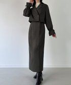 【ジュノア/JUNOAH】の袖リボンジャケット ファスナースリットキャミワンピースSET(裏地なし) 人気、トレンドファッション・服の通販 founy(ファニー) ファッション Fashion レディースファッション Fashion for Women アウター Coat / Outerwear Collection レディースジャケット・軽アウター Jackets ワンピース Dresses キャミソールワンピース Camisole Dresses ジャケット Jacket, Outerwear リボン Ribbon, Bow thumbnail チャコール|ID: prp329100004682128 ipo3291000000033886042
