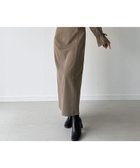【ジュノア/JUNOAH】の袖リボンジャケット ファスナースリットキャミワンピースSET(裏地なし) グレージュ|ID: prp329100004682128 ipo3291000000033991389