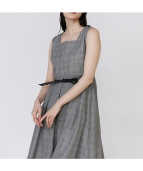 【マーリエ ル カセット/Maglie le cassetto】のグレンチェックワンピース 人気、トレンドファッション・服の通販 founy(ファニー) ファッション Fashion レディースファッション Fashion for Women ワンピース Dresses 洗える Machine Washable キュプラ Cupro, Eco Fabric クラシック Classic, Timeless Style ジャケット Jacket, Outerwear スクエア Square, Square Shape スマート Smart, Elegant チェック Check, Plaid, Tartan デコルテ Décolleté, Neckline トレンド Trend, Trending Now ポケット Pocket, Pocket Detail リボン Ribbon, Bow おすすめ Recommended / Our Picks 日本製 Made In Japan エレガント 上品 Elegant |ID:prp329100004682159