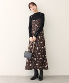 【ナチュラルクチュール/natural couture】のフロリエンタルキャミワンピース 人気、トレンドファッション・服の通販 founy(ファニー) ファッション Fashion レディースファッション Fashion for Women ワンピース Dresses キャミソールワンピース Camisole Dresses 2025年 2025 2025-2026秋冬・A/W Autumn/Winter 2025–26 AW25–26 アクセサリー Fashion Accessories インナー Innerwear カットソー Cut and Sewn Top カーディガン Cardigan, Knitwear クラシカル Classical, Vintage-Inspired サンダル Sandals, Summer Shoes シンプル Simple, Minimal ジャケット Jacket, Outerwear スニーカー Sneakers, Trainers タートルネック Turtleneck, High Neck フェミニン Feminine, Girly フラワー Flower, Floral フレア Flare, Flared モダン Modern, Contemporary thumbnail ブラウン|ID: prp329100004682240 ipo3291000000033815705