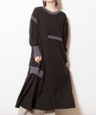 【オズモーシス/OSMOSIS】の2WAY切替ワンピース 人気、トレンドファッション・服の通販 founy(ファニー) ファッション Fashion レディースファッション Fashion for Women ワンピース Dresses インナー Innerwear ブロック Block, Solid Block Pattern 再入荷 Restock / Back in Stock 切替 Switching, Contrast Panel A/W・秋冬 Autumn/Winter thumbnail BLACK|ID: prp329100004682257 ipo3291000000033815779