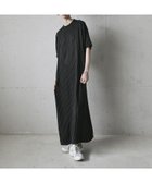 【ガレージ オブ グッド クロージング/GARAGE OF GOOD CLOTHING】のストライプ半袖ワンピース 人気、トレンドファッション・服の通販 founy(ファニー) ファッション Fashion レディースファッション Fashion for Women ワンピース Dresses おすすめ Recommended / Our Picks シンプル Simple, Minimal スタイリッシュ Stylish, Fashionable ストライプ Stripe, Striped Pattern ポケット Pocket, Pocket Detail ロング Long, Long-Length 半袖 Short Sleeve, Half Sleeve 羽織 Haori, Light Jacket thumbnail ブラック|ID: prp329100004682269 ipo3291000000033815820