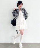 【マジェスティック レゴン/MAJESTIC LEGON】のギャザーフリルミニワンピ オフ|ID: prp329100004682297 ipo3291000000033885927