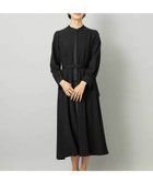 【ミッシェルクラン/MICHEL KLEIN】のノーカラーフレアーワンピース 人気、トレンドファッション・服の通販 founy(ファニー) ファッション Fashion レディースファッション Fashion for Women ワンピース Dresses オケージョン Occasion Wear 洗える Machine Washable コンパクト Compact, Small Size サテン Satin, Glossy Fabric シューズ Shoes, Footwear シンプル Simple, Minimal ジャケット Jacket, Outerwear ストレッチ Stretch, Stretchy Fabric フラット Flat, Flat Shoes フロント Front, Front Design ペチコート Petticoat, Underskirt ポケット Pocket, Pocket Detail エレガント 上品 Elegant thumbnail ブラック|ID: prp329100004682345 ipo3291000000033816091