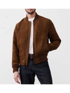 【バナナリパブリック ファクトリーストア/BANANA REPUBLIC FACTORY STORE】のBANANA REPUBLIC FACTORY STORE ヴィーガンスエード ボンバー ジャケット DARK_ACORN|ID: prp329100004682356 ipo3291000000034499387