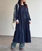 【シーピーシーエム/CPCM】の【U.S. POLO ASSN.】裏毛ティアードワンピース 人気、トレンドファッション・服の通販 founy(ファニー) ファッション Fashion レディースファッション Fashion for Women ワンピース Dresses イタリア Italy 腕時計 Wristwatch ガーリー Girly, Feminine Style コレクション Collection, Seasonal Line スニーカー Sneakers, Trainers スポーティ Sporty, Casual Athletic ティアード Tiered, Tiered Style ティアードワンピース Tiered Dress, Flared Dress デニム Denim, Jeans Material トレンド Trend, Trending Now ベスト Vest, Waistcoat メンズ Men's, Menswear thumbnail ネイビー|ID: prp329100004682361 ipo3291000000033816191