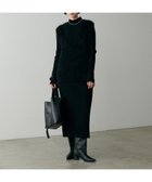 【ラルタ/LARUTA】の選べるリブニットワンピース×フェザーベストセット ブラック|ID: prp329100004682373 ipo3291000000034786601