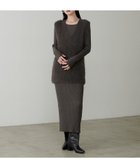 【ラルタ/LARUTA】の選べるリブニットワンピース×フェザーベストセット その他3|ID: prp329100004682373 ipo3291000000035020177