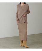 【ラルタ/LARUTA】の選べるリブニットワンピース×フェザーベストセット その他2|ID: prp329100004682373 ipo3291000000035152718