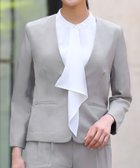 【ガール/GIRL】の【セットアップ可能】カラーレスジャケット フォーマル ビジネス【洗える】 人気、トレンドファッション・服の通販 founy(ファニー) ファッション Fashion レディースファッション Fashion for Women アウター Coat / Outerwear Collection レディースジャケット・軽アウター Jackets 洗える Machine Washable カフス Cuff Design カーディガン Cardigan, Knitwear コンパクト Compact, Small Size 軽量 Lightweight, Ultra Light シンプル Simple, Minimal ジャケット Jacket, Outerwear スリム Slim, Slim Fit セットアップ Set-Up, Coordinated Outfit 人気 Popular, Best Seller フィット Fit, Slim Fit フォーマル Formal, Dressy フレア Flare, Flared ペプラム Peplum, Flared Hem ポケット Pocket, Pocket Detail 再入荷 Restock / Back in Stock おすすめ Recommended / Our Picks エレガント 上品 Elegant セレモニー Ceremony 入学式 Entrance Ceremony 卒業式 Graduation Ceremony ビジネス 仕事 通勤 Business / Work / Commuting 結婚式 Wedding 二次会 After Party thumbnail GRY|ID: prp329100004682379 ipo3291000000033816286