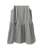 【キャンディストリッパー/Candy Stripper】のLACY BALLON MINI ONE-PIECE 人気、トレンドファッション・服の通販 founy(ファニー) ファッション Fashion レディースファッション Fashion for Women インナー Innerwear ガーリー Girly, Feminine Style キャミソール Camisole, Spaghetti Strap Top バルーン Balloon, Balloon Silhouette リボン Ribbon, Bow レース Lace, Lace Fabric 無地 Plain, Solid Color thumbnail GRAY|ID: prp329100004682396 ipo3291000000033816365