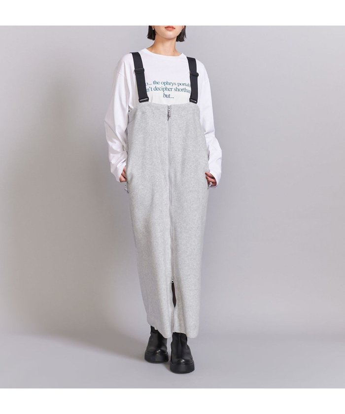【ユナイテッドアローズ/UNITED ARROWS】のフリース ジャンパースカート インテリア・キッズ・メンズ・レディースファッション・服の通販 founy(ファニー) https://founy.com/ ファッション Fashion レディースファッション Fashion for Women スカート Skirts おすすめ Recommended / Our Picks インナー Innerwear キャップ Cap, Baseball Cap ジップ Zip, Zipper スポーティ Sporty, Casual Athletic スリット Slit, Slit Detail スーツ Suit, Formalwear ミリタリー Military, Army Style |ID: prp329100004682403 ipo3291000000033816392