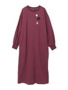 【ピンクハウス/PINK HOUSE】のLe Salon de INGEBORGワッペン付きワンピース 人気、トレンドファッション・服の通販 founy(ファニー) ファッション Fashion レディースファッション Fashion for Women ワンピース Dresses カットソー Cut and Sewn Top カーディガン Cardigan, Knitwear サテン Satin, Glossy Fabric ショルダー Shoulder, Shoulder Strap ドロップ Drop Shoulder, Dropped Style ポケット Pocket, Pocket Detail リボン Ribbon, Bow ロング Long, Long-Length thumbnail ボルドー|ID: prp329100004682445 ipo3291000000033816574
