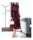 【ルディックパーク/LUDIC PARK】のレースクレリックシャツワンピース 人気、トレンドファッション・服の通販 founy(ファニー) ファッション Fashion レディースファッション Fashion for Women ワンピース Dresses シャツワンピース / 1枚で着映えコーデ Shirt Dresses 秋 Autumn カーディガン Cardigan, Knitwear クラシカル Classical, Vintage-Inspired ショート Short, Short Length ジャケット Jacket, Outerwear フェミニン Feminine, Girly フレア Flare, Flared ポケット Pocket, Pocket Detail 無地 Plain, Solid Color リボン Ribbon, Bow ループ Loop, Loop Knit レース Lace, Lace Fabric ロング Long, Long-Length エレガント 上品 Elegant thumbnail ワイン|ID: prp329100004682467 ipo3291000000033816662