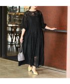 【フリークスストア/FREAK'S STORE】のレース切り替えフレアワンピース【限定展開】25SS ブラック|ID: prp329100004682515 ipo3291000000033816875