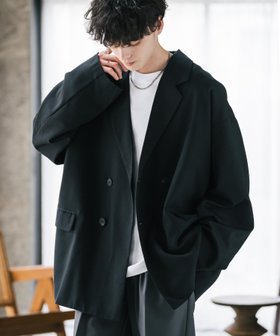 【ロッキーモンロー/Rocky Monroe】のオーバーサイズダブルテーラードジャケット 人気、トレンドファッション・服の通販 founy(ファニー) ファッション Fashion レディースファッション Fashion for Women アウター Coat / Outerwear Collection レディースジャケット・軽アウター Jackets テーラードジャケット / 通勤・きれいめスタイル Tailored Jackets & Blazers カットソー Cut and Sewn Top ジャケット Jacket, Outerwear ストレッチ Stretch, Stretchy Fabric ダブル Double, Double-Breasted トレンド Trend, Trending Now ドレープ Drape, Draping Fabric ベーシック Basic, Essential メンズ Men's, Menswear リラックス Relax, Relaxed Fit ルーズ Loose, Oversized ワイド Wide, Wide Fit 再入荷 Restock / Back in Stock おすすめ Recommended / Our Picks エレガント 上品 Elegant |ID:prp329100004682536
