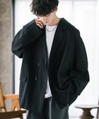 【ロッキーモンロー/Rocky Monroe】のオーバーサイズダブルテーラードジャケット ブラック|ID: prp329100004682536 ipo3291000000033816980