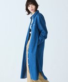 【ラコステ/LACOSTE】のウエストベルト デニムシャツドレス ワンピース ブルー|ID: prp329100004682647 ipo3291000000033817602