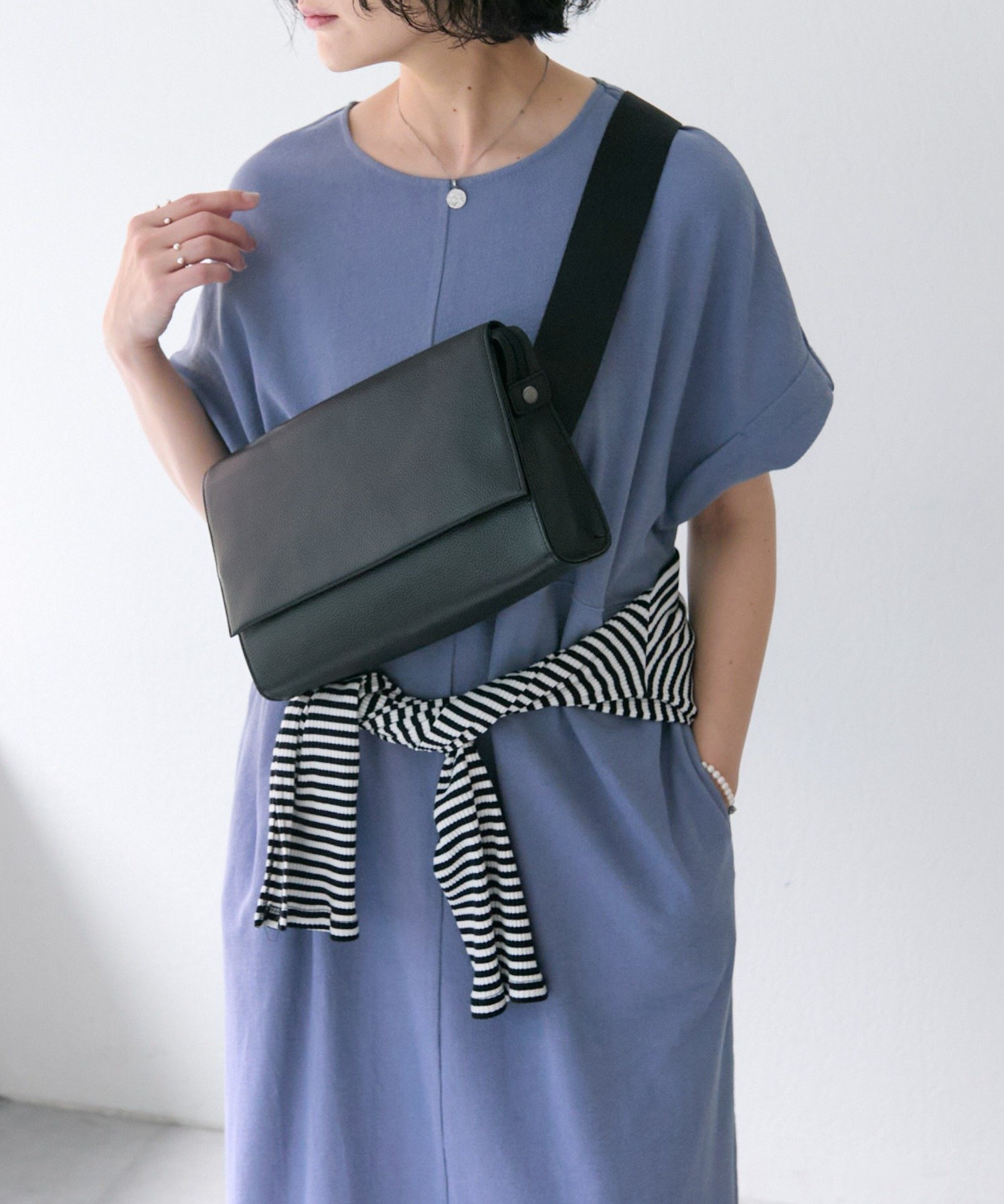 【イア パピヨネ/ear PAPILLONNER】のワイドテープショルダーバッグ インテリア・キッズ・メンズ・レディースファッション・服の通販 founy(ファニー) 　ファッション　Fashion　レディースファッション　Fashion for Women　バッグ　Bags　軽量　Lightweight, Ultra Light　ショルダー　Shoulder, Shoulder Strap　財布　Wallet, Purse　定番　Standard, Basic Item　フィット　Fit, Slim Fit　フォルム　Silhouette, Form　フラップ　Flap, Flap Pocket　ポケット　Pocket, Pocket Detail　マグネット　Magnet, Magnetic Closure　おすすめ　Recommended / Our Picks　旅行　Travel　エレガント 上品　Elegant　ブラックその他3|ID: prp329100004682659 ipo3291000000034520926