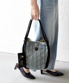 【シップス フォー ウィメン/SHIPS】の《一部 》【SHIPS any別注】Folna 2WAY キルティング バッグ グレー|ID: prp329100004682687 ipo3291000000034821361