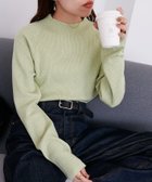 【ディスコート/Discoat】の【新色追加!/リバイバル】リブハイネックプルオーバー《WEB限定カラーあり》 ミント|ID: prp329100004682747 ipo3291000000033818467