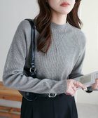【ディスコート/Discoat】の【新色追加!/リバイバル】リブハイネックプルオーバー《WEB限定カラーあり》 グレー|ID: prp329100004682747 ipo3291000000033818484