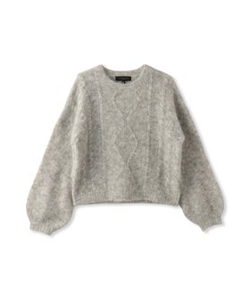 【ロートレ アモン/LAUTRE AMONT】のモヘアケーブルニット 人気、トレンドファッション・服の通販 founy(ファニー) ファッション Fashion レディースファッション Fashion for Women トップス・カットソー Cut & Sew Tops ニット Knit Tops & Sweaters 2024年 2024 2024-2025秋冬・A/W Autumn/Winter 2024–25 AW24–25 ショルダー Shoulder, Shoulder Strap セーター Sweater, Knitwear ドロップ Drop Shoulder, Dropped Style ボトム Bottoms, Lower Wear リラックス Relax, Relaxed Fit エレガント 上品 Elegant 冬 Winter / This Winter A/W・秋冬 Autumn/Winter ビジネス 仕事 通勤 Business / Work / Commuting 長袖 Long Sleeve, Full Sleeve |ID:prp329100004682759