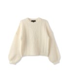 【ロートレ アモン/LAUTRE AMONT】のモヘアケーブルニット 人気、トレンドファッション・服の通販 founy(ファニー) ファッション Fashion レディースファッション Fashion for Women トップス・カットソー Cut & Sew Tops ニット Knit Tops & Sweaters 2024年 2024 2024-2025秋冬・A/W Autumn/Winter 2024–25 AW24–25 ショルダー Shoulder, Shoulder Strap セーター Sweater, Knitwear ドロップ Drop Shoulder, Dropped Style ボトム Bottoms, Lower Wear リラックス Relax, Relaxed Fit エレガント 上品 Elegant 冬 Winter / This Winter A/W・秋冬 Autumn/Winter ビジネス 仕事 通勤 Business / Work / Commuting 長袖 Long Sleeve, Full Sleeve thumbnail ホワイト|ID: prp329100004682759 ipo3291000000034002815