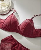 【ウンナナクール/une nana cool】の特別な日以外の364日つけたくなるブラ 364ブラ レース ワインレッド|ID: prp329100004682768 ipo3291000000034457409