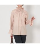 【ユナイテッドアローズ/UNITED ARROWS】のフリルカラー フレアスリーブ ブラウス 人気、トレンドファッション・服の通販 founy(ファニー) ファッション Fashion レディースファッション Fashion for Women トップス・カットソー Cut & Sew Tops シャツ・ブラウス・オフィスカジュアル Elegant Blouses & Button-Ups スリーブ Sleeve, Long Sleeve / Short Sleeve ドット Polka Dot, Dot Pattern ドレープ Drape, Draping Fabric ドローストリング Drawstring, Pull Cord フェミニン Feminine, Girly フリル Frill, Ruffle フレア Flare, Flared ラウンド Round, Round Neck リボン Ribbon, Bow thumbnail LT.PINK|ID: prp329100004682801 ipo3291000000033852165