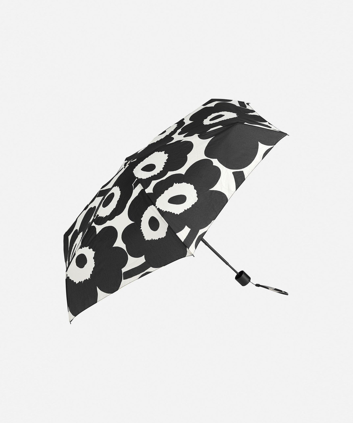 【マリメッコ/marimekko】のUnikko Mini Manual 折りたたみ傘 人気、トレンドファッション・服の通販 founy(ファニー) 　ファッション　Fashion　レディースファッション　Fashion for Women　レイングッズ・傘・晴雨兼用傘　Umbrellas & Rain Gear　コンパクト　Compact, Small Size　スタイリッシュ　Stylish, Fashionable　フォルム　Silhouette, Form　フラワー　Flower, Floral　モチーフ　Motif, Design Theme　傘　Umbrella, Parasol　 other-1|ID: prp329100004682819 ipo3291000000033957353