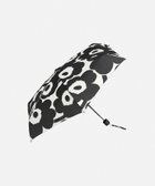【マリメッコ/marimekko】のUnikko Mini Manual 折りたたみ傘 人気、トレンドファッション・服の通販 founy(ファニー) ファッション Fashion レディースファッション Fashion for Women レイングッズ・傘・晴雨兼用傘 Umbrellas & Rain Gear コンパクト Compact, Small Size スタイリッシュ Stylish, Fashionable フォルム Silhouette, Form フラワー Flower, Floral モチーフ Motif, Design Theme 傘 Umbrella, Parasol thumbnail ブラック×ホワイト|ID: prp329100004682819 ipo3291000000033957354