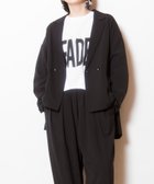 【オズモーシス/OSMOSIS】のバックタックダブルブレストジャケット 人気、トレンドファッション・服の通販 founy(ファニー) ファッション Fashion レディースファッション Fashion for Women アウター Coat / Outerwear Collection レディースジャケット・軽アウター Jackets セットアップ Set-Up, Coordinated Outfit ダブル Double, Double-Breasted フロント Front, Front Design ポケット Pocket, Pocket Detail 再入荷 Restock / Back in Stock A/W・秋冬 Autumn/Winter thumbnail BLACK|ID: prp329100004682848 ipo3291000000033819154