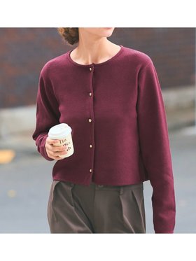 【コカ/COCA】の金ボタンニットカーディガン 人気、トレンドファッション・服の通販 founy(ファニー) ファッション Fashion レディースファッション Fashion for Women トップス・カットソー Cut & Sew Tops ニット Knit Tops & Sweaters カーディガン・羽織り Layered Style Cardigans カーディガン Cardigan, Knitwear クラシカル Classical, Vintage-Inspired コンパクト Compact, Small Size ポケット Pocket, Pocket Detail ロング Long, Long-Length A/W・秋冬 Autumn/Winter おすすめ Recommended / Our Picks エレガント 上品 Elegant 2025年 2025 2025-2026秋冬・A/W Autumn/Winter 2025–26 AW25–26 |ID:prp329100004682866