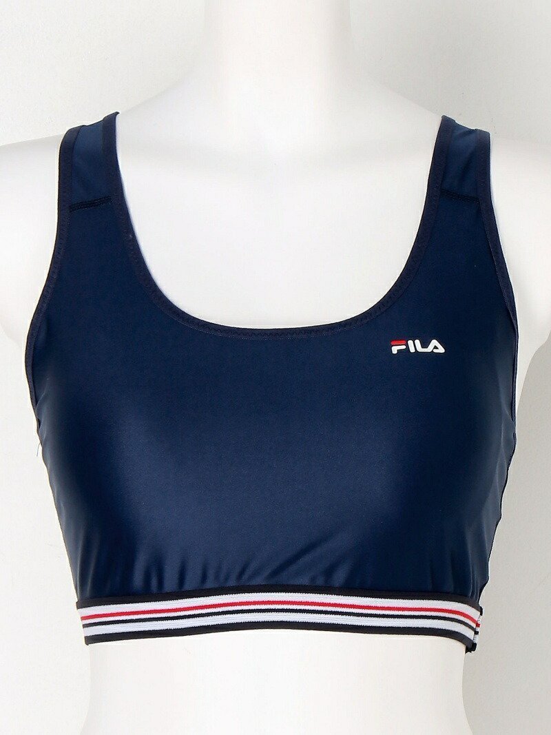 【ニッキー/nikki】の【FILA】水陸両用 無地ブラトップ インテリア・キッズ・メンズ・レディースファッション・服の通販 founy(ファニー) 　ファッション　Fashion　レディースファッション　Fashion for Women　スポーツ　Sports, Activewear　無地　Plain, Solid Color　ネイビー|ID: prp329100004682871 ipo3291000000033819284