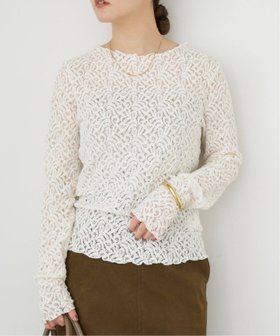 【イエナ/IENA】 リーフレース ボトルネックプルオーバー人気、トレンドファッション・服の通販 founy(ファニー) ファッション Fashion レディースファッション Fashion for Women トップス・カットソー Cut & Sew Tops カジュアルプルオーバー・ニットトップス Pullovers & Knit Tops / Casual Pullovers 2025年 2025 2025-2026秋冬・A/W Autumn/Winter 2025–26 AW25–26 おすすめ Recommended / Our Picks インナー Innerwear サロペット Overalls, Salopette ジャケット Jacket, Outerwear スウェット / スエット Sweatshirt, Sweatwear ストレッチ Stretch, Stretchy Fabric バランス Balance, Style Balance ボトルネック Bottle Neck, Mock Neck モチーフ Motif, Design Theme リーフ Leaf, Botanical Leaf レース Lace, Lace Fabric |ID:prp329100004682876
